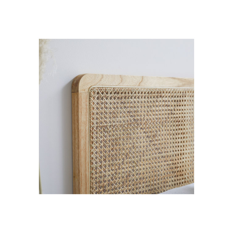 Adele rattan deals headboard